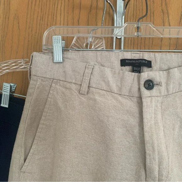 Banana republic factory linen pants 31X32 - Picture 5 of 5